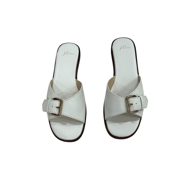 J.Crew Gretchen buckle slides in vachetta leather - Picture 2 of 8